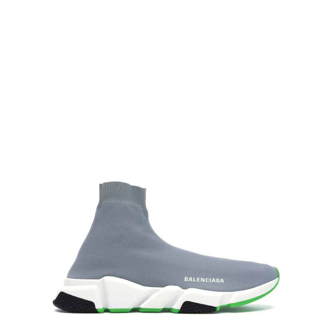 BALENCIAGA SPEED 2.0 GRIS/VERDE