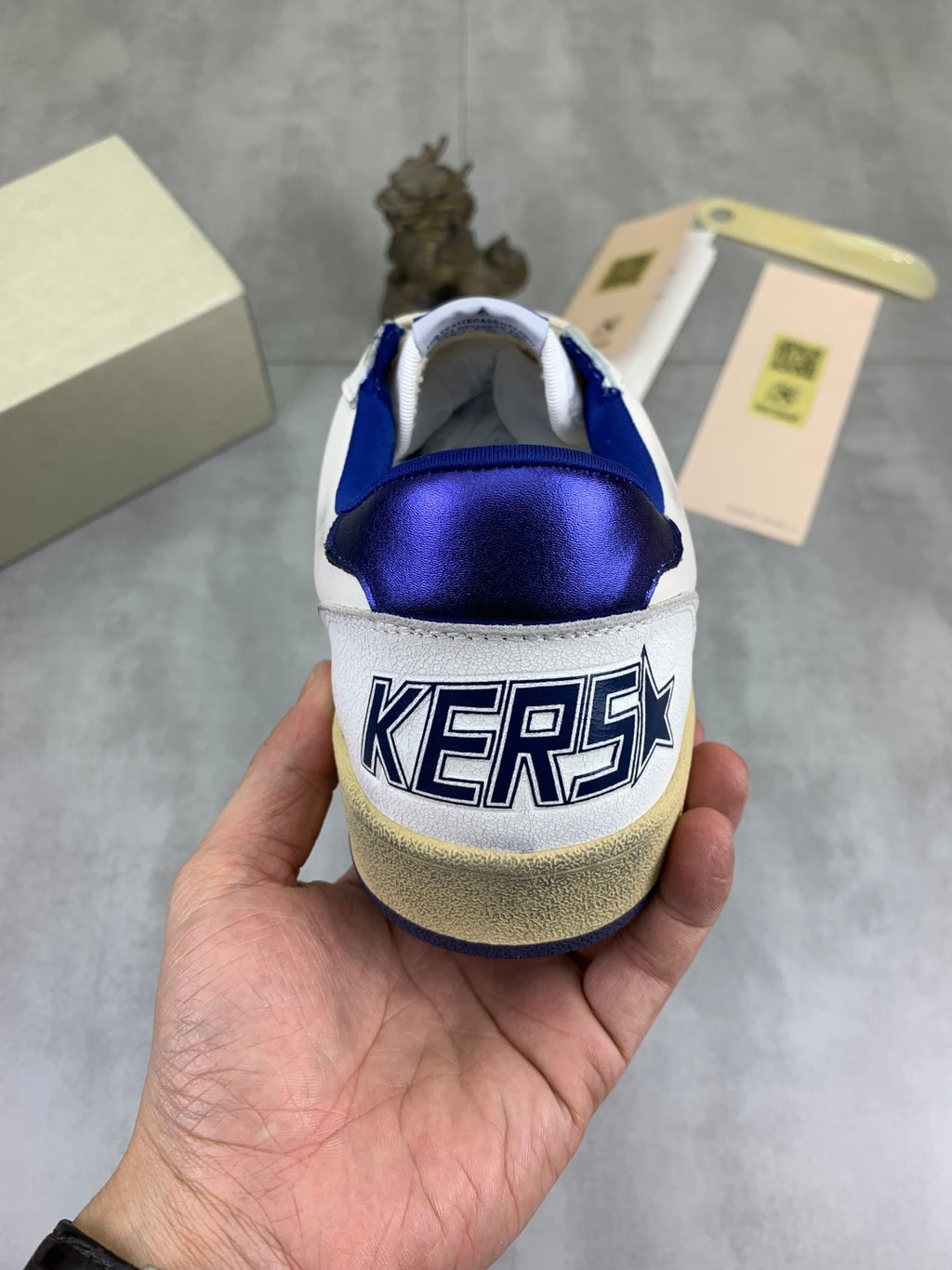 GOLDEN GOOSE BALL STAR AZUL