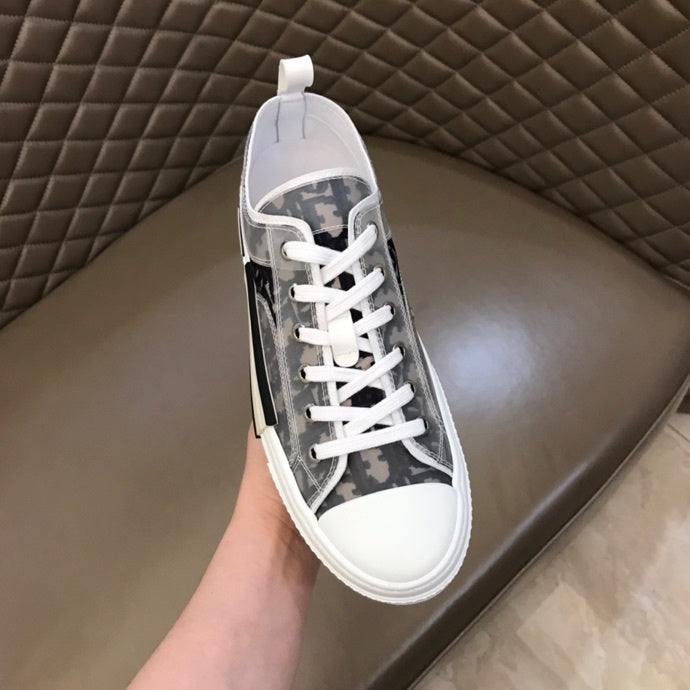 DIOR B23 CAÑA BAJA LOGO OBLICUO