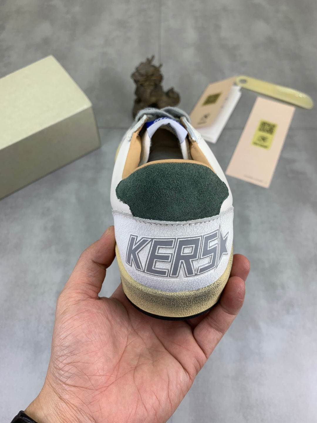 GOLDEN GOOSE BALL STAR VERDE