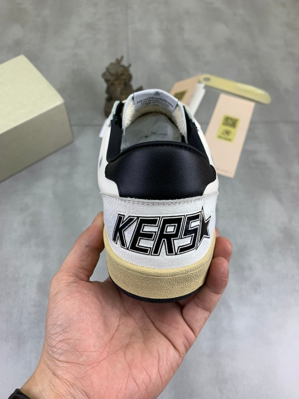 GOLDEN GOOSE BALL STAR NEGRO