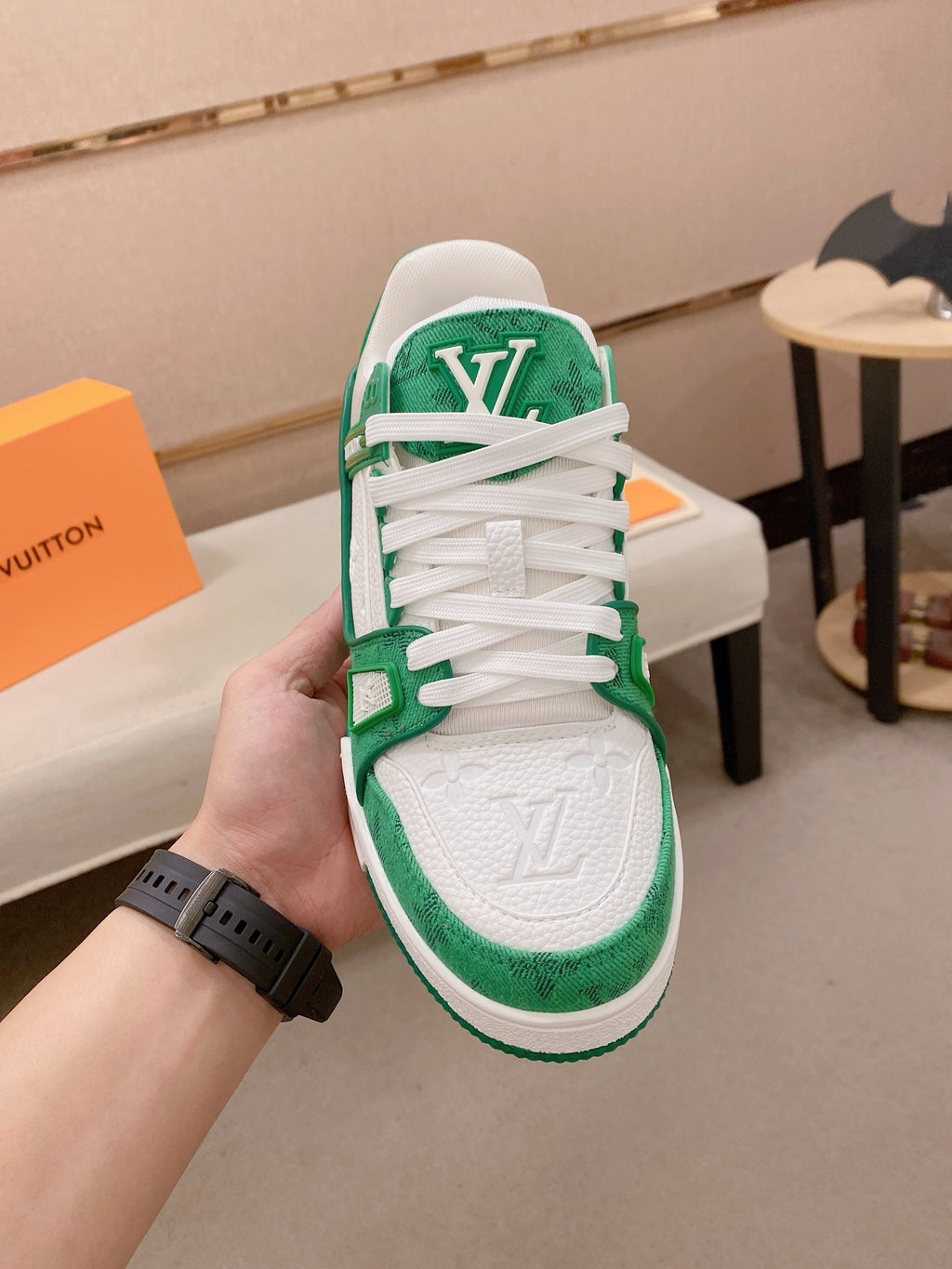 LOUIS VUITTON TRAINER VERDE