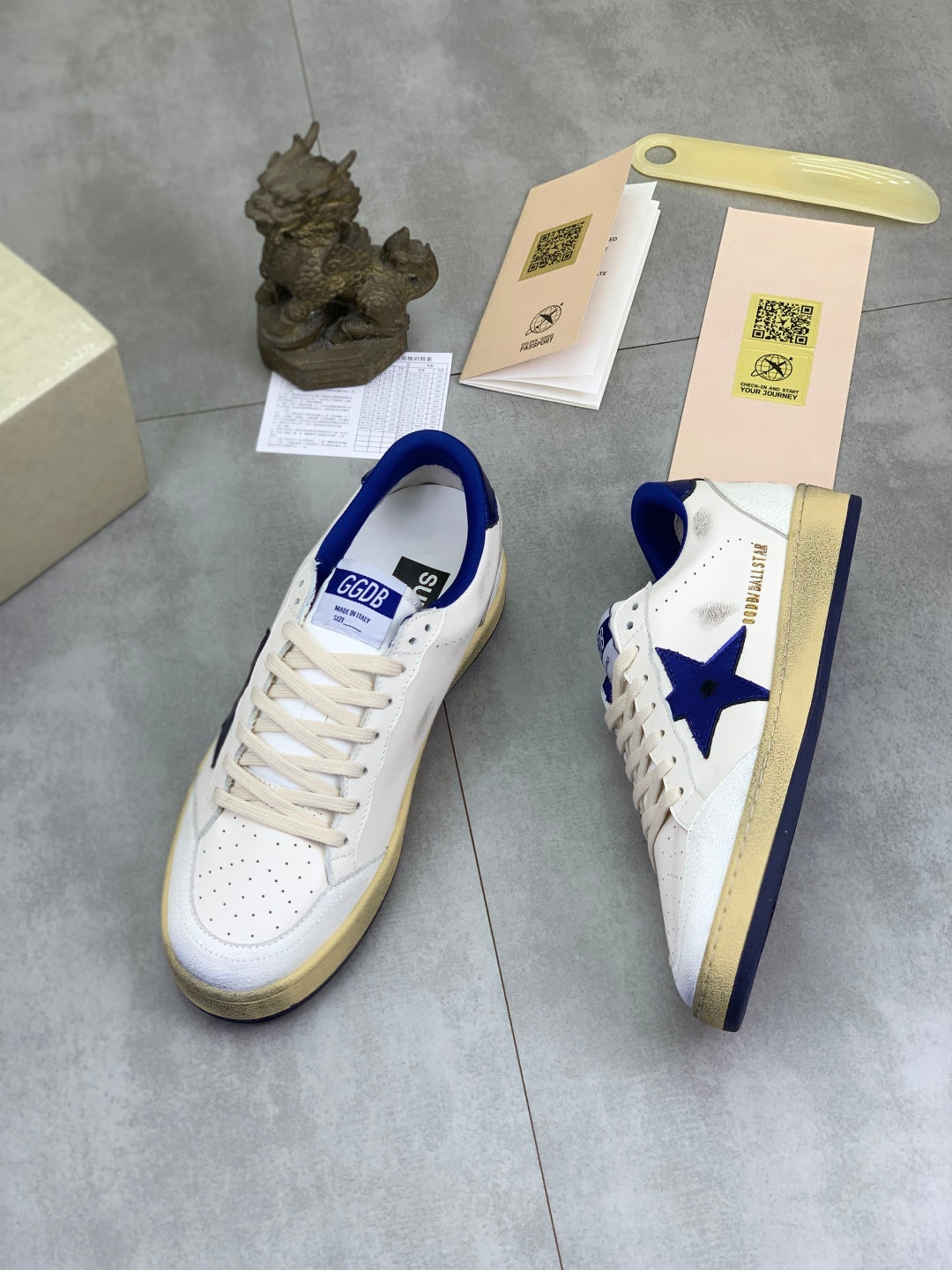 GOLDEN GOOSE BALL STAR AZUL