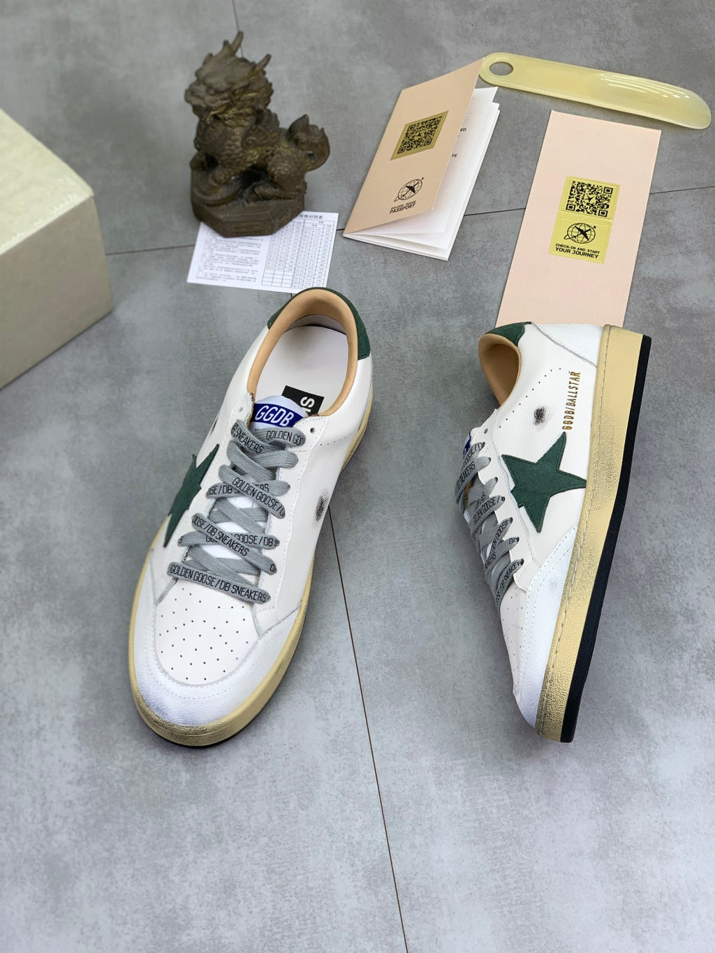 GOLDEN GOOSE BALL STAR VERDE