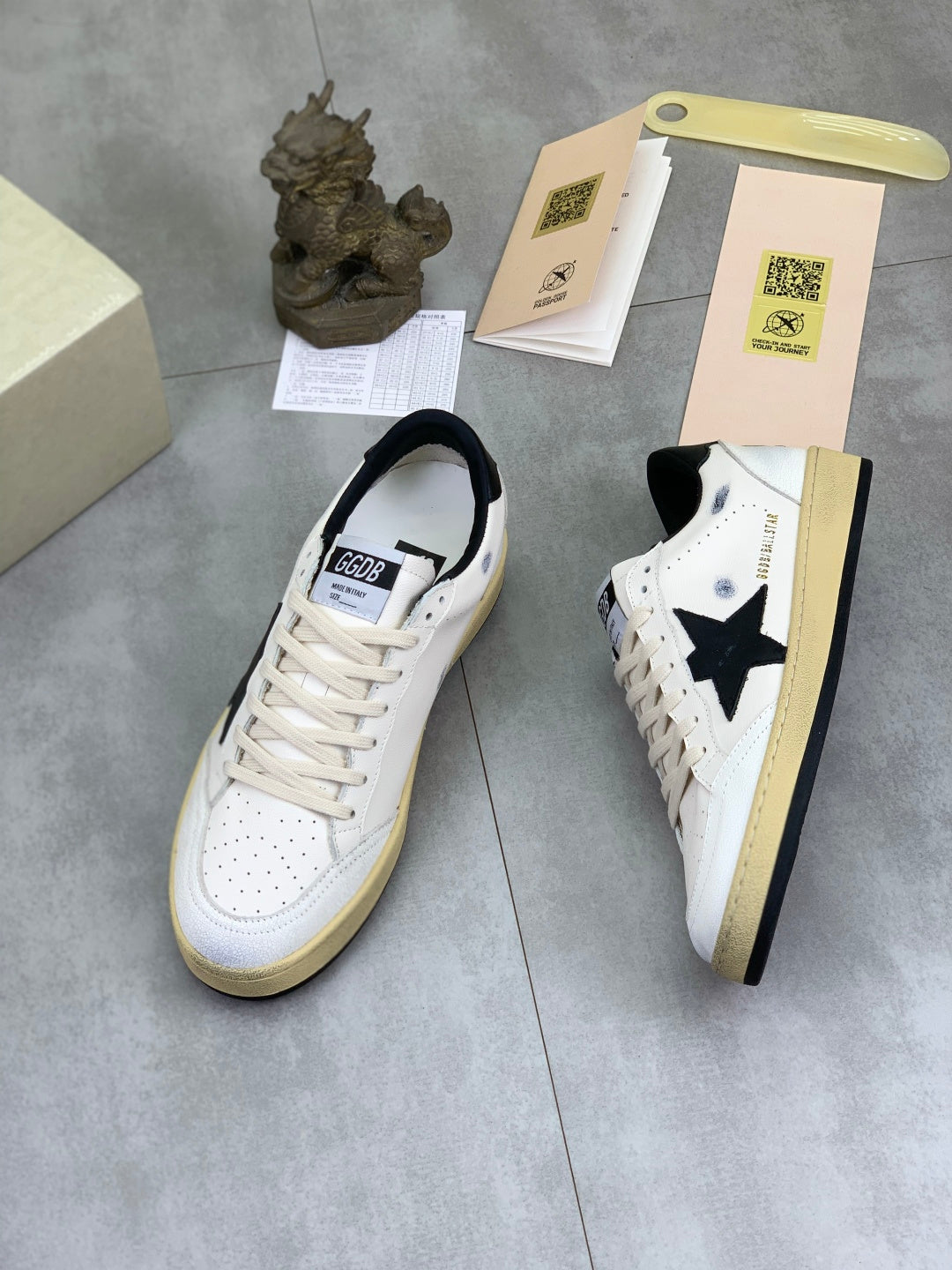 GOLDEN GOOSE BALL STAR NEGRO