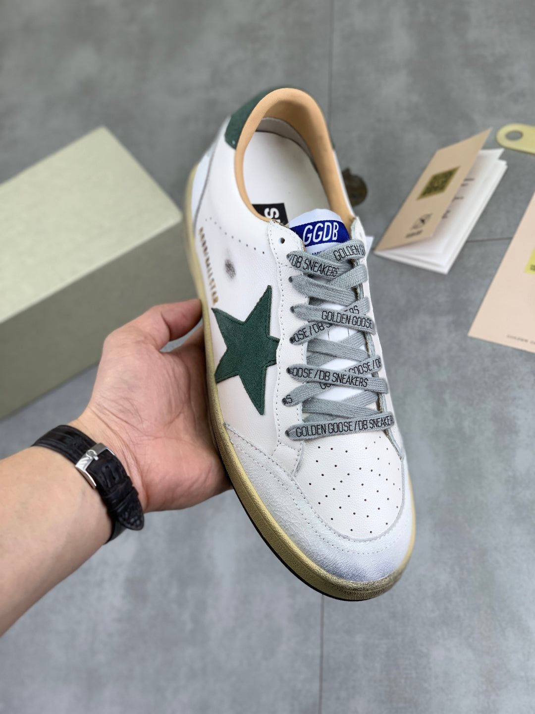 GOLDEN GOOSE BALL STAR VERDE