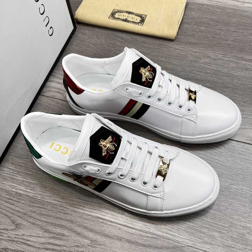 GUCCI ACE CON ABEJA BLANCOS