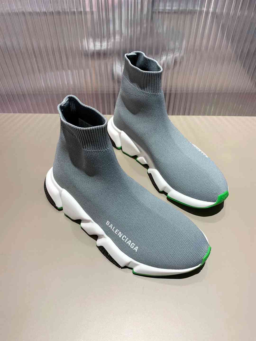 BALENCIAGA SPEED 2.0 GRIS/VERDE