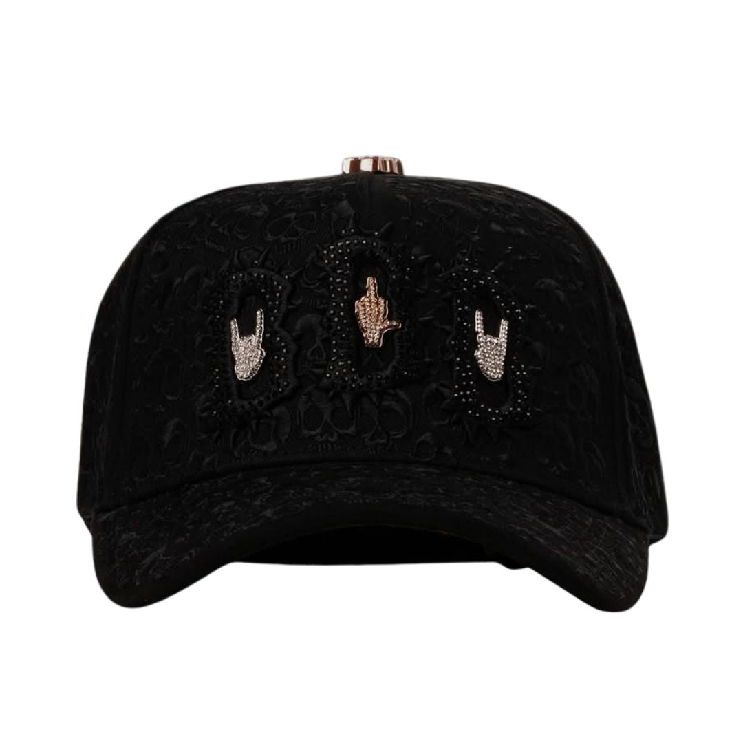 BARBAS HATS HAND SKULL