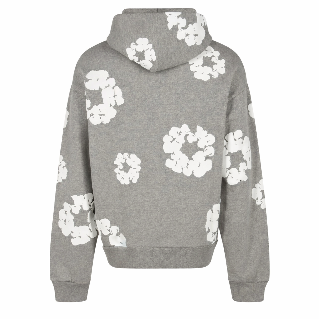 DENIM TEARS HOODIE GRIS