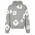 DENIM TEARS HOODIE GRIS