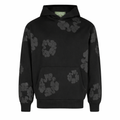 DENIM TEARS HOODIE NEGRO