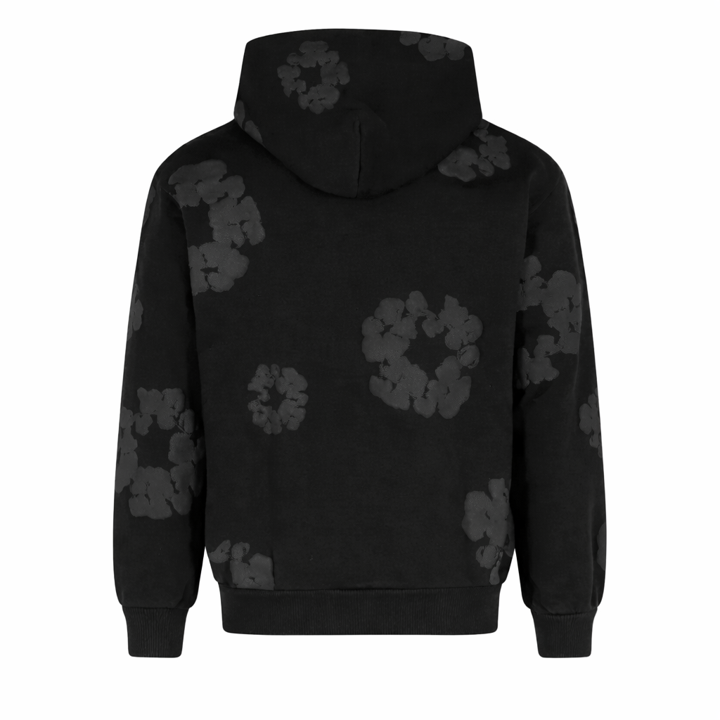 DENIM TEARS HOODIE NEGRO