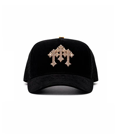 BARBAS HATS CHROME GOLD